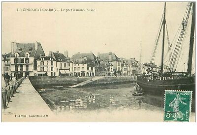 44.LE CROISIC.N°22677.LE PORT A EBBE