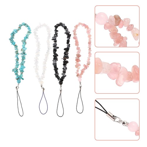 4 Pcs Mobile Phone Decoration Hanging Chain Miss Holder Lanyard - 第 2/12 張圖片