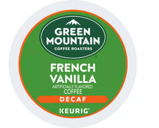 GREEN MOUNTAIN FRENCH VANILLA DECAF KCUPS 10CT