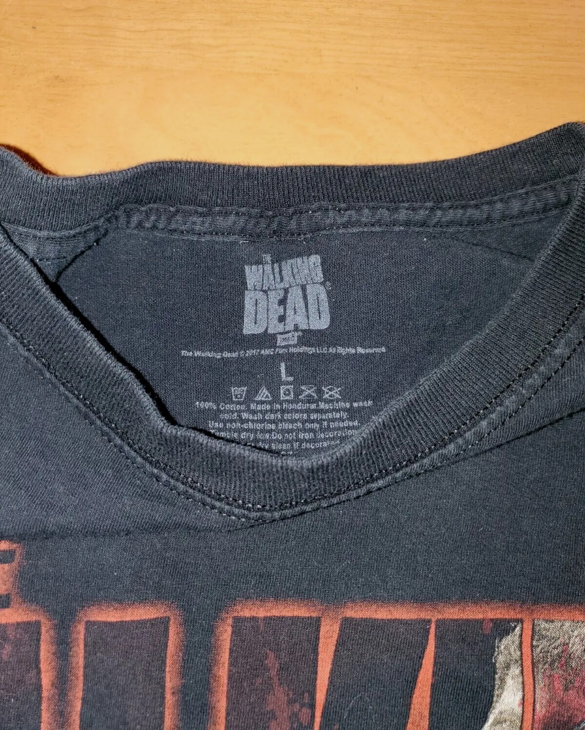 Vtg 2014 AMC The Walking Dead Large Zombies Long Sleeve T-Shirt Size Large Rare image 5
