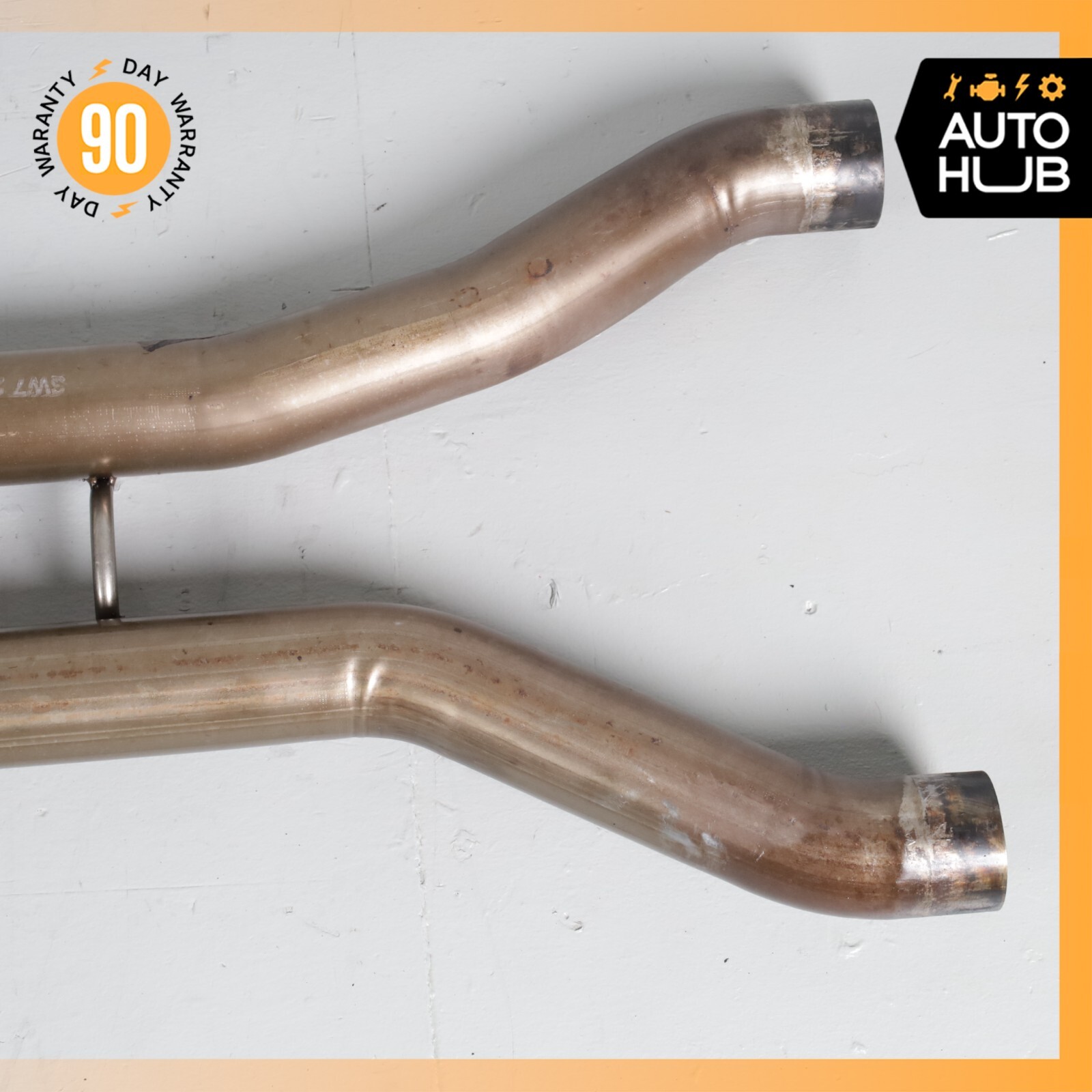 Bentley Continental GTC 6.0L Middle Mid Pipe Exhaust Downpipe Left & Right 63k