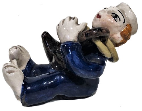 Vally Wiethelthier, Drunken Sailor, Art Deco Art Ceramic Figurine, ca. 1925 - Picture 3 of 9