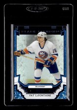 2023-24 Upper Deck Black Diamond #BDB-LA Pat LaFontaine Blue #/25
