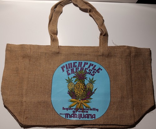 BOLSO DE MANO PIÑA EXPRESS HIDROPÓNICO 12"X15" ARPILLERA MARIHUANA MACETA HOJA HIERBA 420 - Imagen 1 de 2