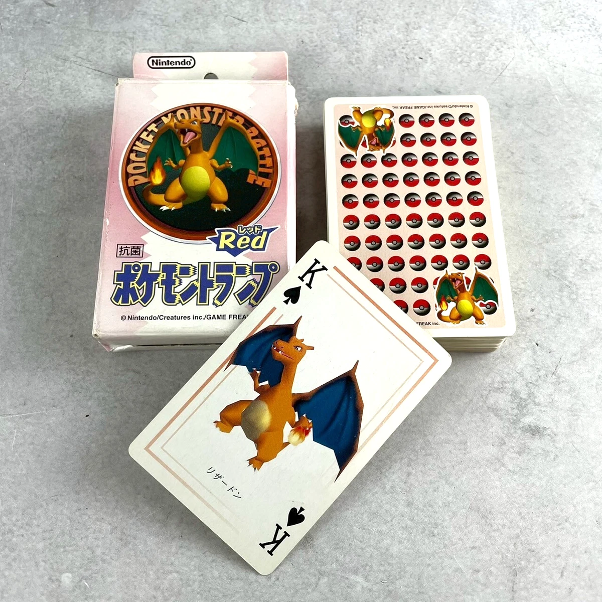 【未使用】1996年 Nintendo Pokmon Poker トランプ Nintendo Poker Playing Cards for sale - eBay