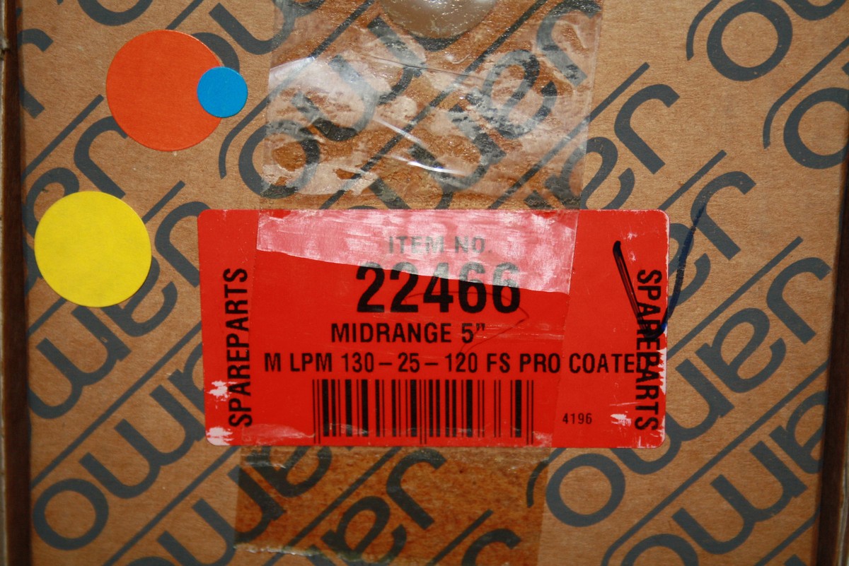 Jamo woofer #22466 BRAND NEW OEM Replacement parts Midrange