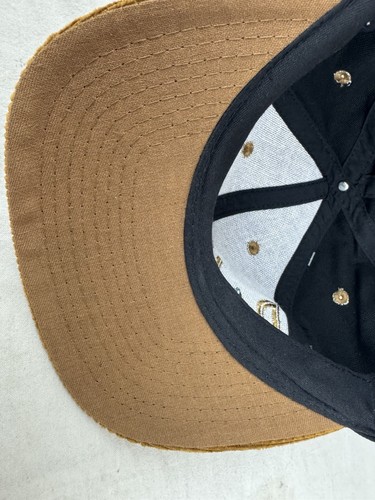 Vintage Duke Hat Corduroy Top of the World Spell Out Strapback 90s Blue Devils - Picture 12 of 12