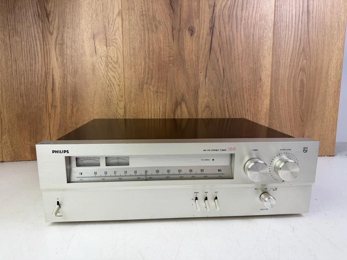 Philips 186 vintage sintonizador estéreo 22AH186 - Muy bueno