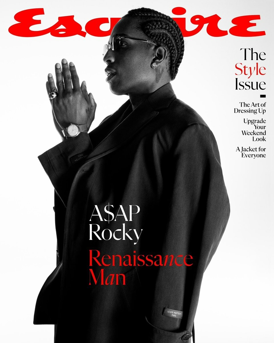 BRAND NEW Esquire Magazine March 2026 A$AP Rocky Renaissance Man FREE SHIP USA