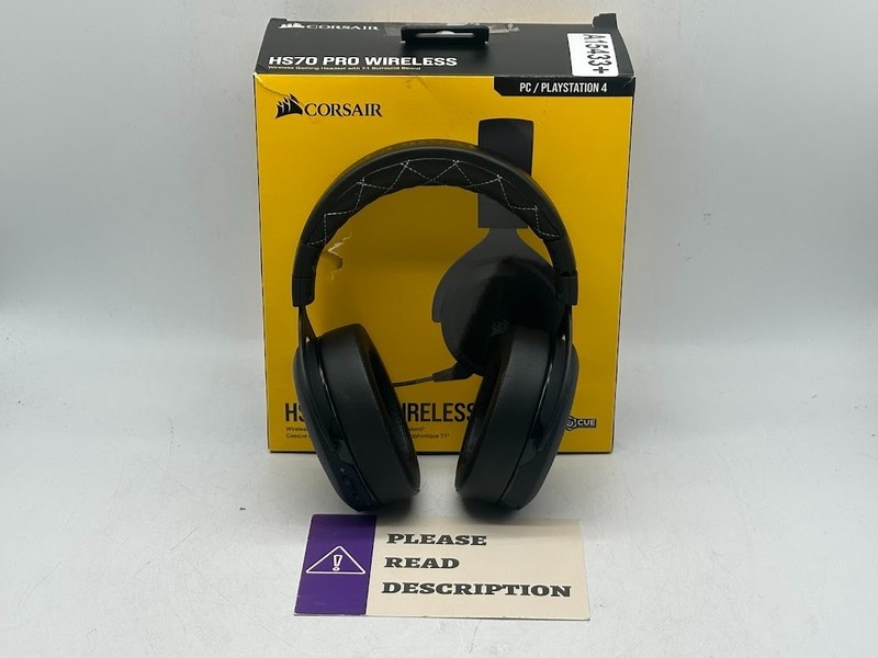 Corsair HS70 PRO Wireless Gaming Headset – READ/FOR PARTS