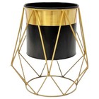 1 Satz nordischer Metall Pflanzer Blumenküste Pflanze mit Ständer für Balkon