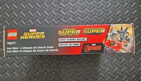 LEGO Marvel Super Heroes 76077: Iron Man: Detroit Steel Strikes, New and Sealed 