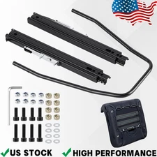 NEW Seat Slider Universal Seat Bottom Mounting Track Assembly Kit For NRG Sparco