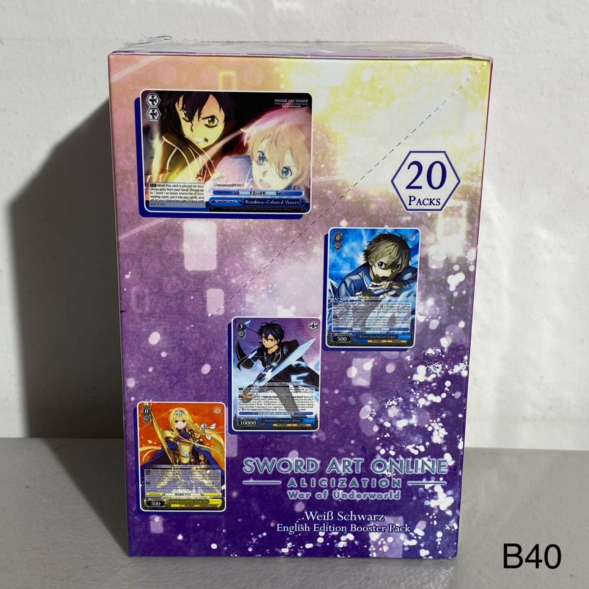 weiss schwarz sword art online booster box Amazon.com: Pokemon TCG: Sword & Shield Evolving Skies Booster Pack (10  Cards) : Toys & Games main image 0