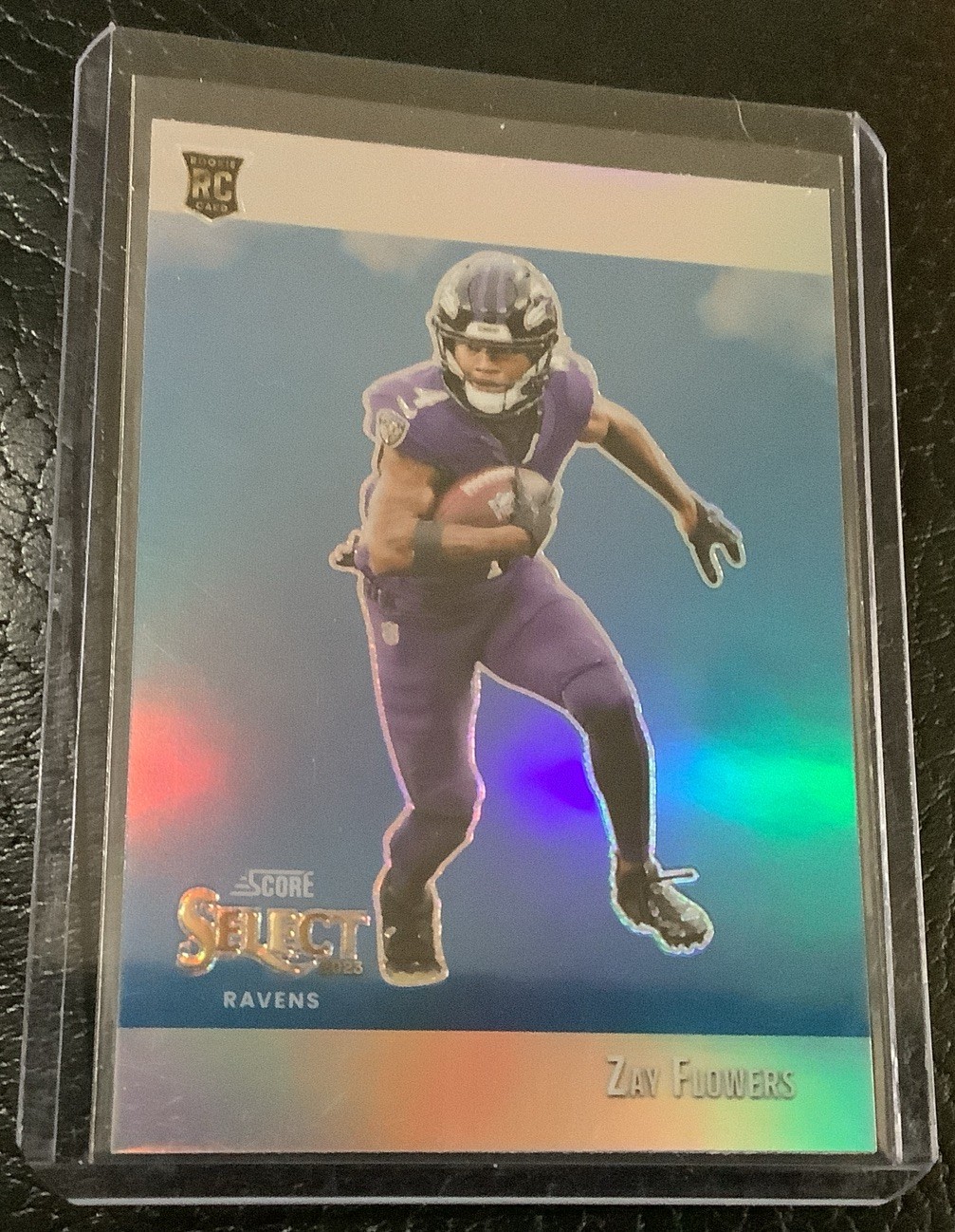 2023 Panini Select Score Throwback Silver Prizm Zay Flowers #STW-ZFL RC 🍀