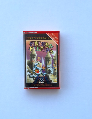 FINDERS KEEPERS - Commodore 64 - C64 Spiel - Mastertronic IC0059 - Kassette/Tape