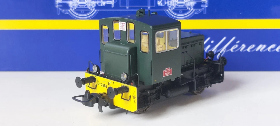 SNCF REE MODELS Y-2269 VERT 301, TRAVERSES JAUNES *HO*DC MB223 BIS - Photo 4/4
