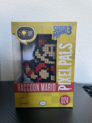 PDP Pixel Pals RACCOON Mario 024 Super Mario Bros 3 - Sehr guter Zustand ink OVP