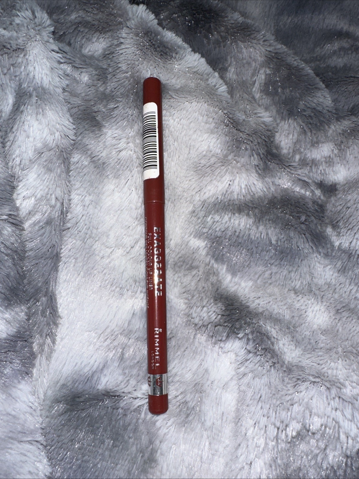 Rimmel London 057 Ravish Exaggerate Full Color Lip Liner, soft brown red