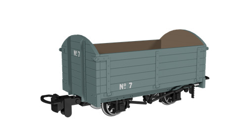 990003 Rapido Trains OO9 Schmalspur Pritsche offen - uni grau Nr.7 | Condition: New
