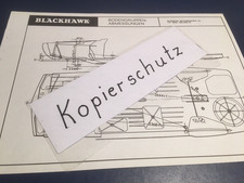 BMW 1500 - 2000 CS -  orig. Blackhawk Maßplan Bodengruppe