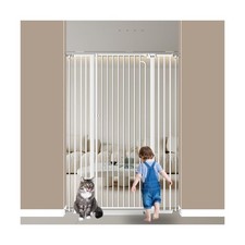 57" Extra Tall Cat Gate for Doorway,43.4"-48" Width, Extra Tall Bab... Fast Ship