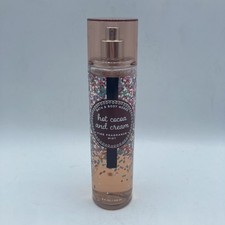 Bath and Body Works Fine Fragrance Mist 8 Oz Hot Cocoa and Cream DISCONTINUED