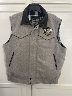 2018 Las Vegas 60th National Finals Rodeo NFR  Wrangler PRCA Vest Large Gray