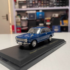 1:43 Norev Nissan Sunny 1966 B10 Blue Diecast Model-without paper box