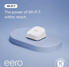 eero 7 dual-band mesh Wi-Fi 7 router (newest model) – Supports internet plans u