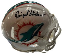 Dwight Stephenson Signed Dolphins Mini Helmet