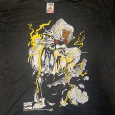 Vintage 90s 1996 Marvel Comic Images Storm X-Men Tee Size large