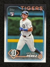 Wenceel Perez RC 2024 Topps Update US233 Detroit Tigers Rookie