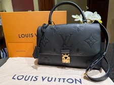 Louis Vuitton Pochette Metis Empreinte Black Monogram Crossbody Top Handle