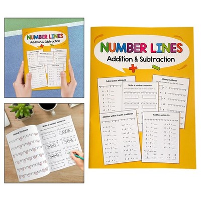 Mathe Arbeitsbuch Addition und Subtraktion für die Klassen K-2 Vorschule Kindergarten
