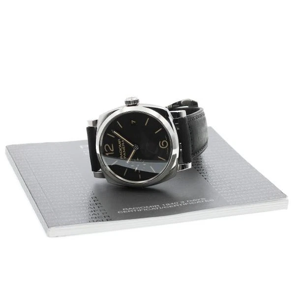 Panerai — Officine Panerai Radiomir 1940 3 Days PAM00514 48mm SS Black Dial Watch #C3392