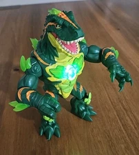 Beast Lab Dino Creator Raging Raptor Action Figure Dinosaur 8'' Pre Owned Works