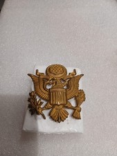 Insigne de casquette Officier armée us ww2 original 