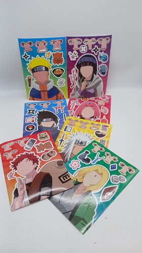 Servilletas de fiesta Naruto Shippuden 16 unidades X 4 selladas 2002 anime manga pegatinas divertidas - Imagen 8 de 16