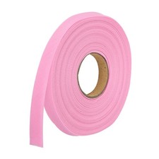 1/2 Inch Double Fold Bias Tape Continuous Bulk Bias Tape Pink 10 Yards