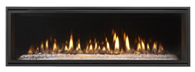 Heat n Glo 60'' Mezzo Top Direct Vent Linear Fireplace, Intellfire, NG, MEZZO60-C