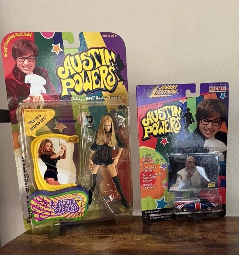 LOTE DVD McFarlane FELICITY SHAGWELL, coche, figura escocesa Foto 2 de 4