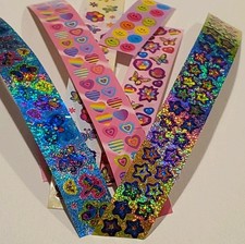 Lot Of Lisa Frank Sticker Strips
