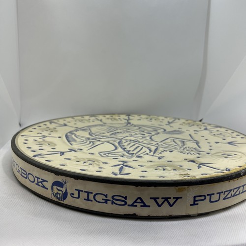 Springbock Pablo Picasso der Kavalier Rundpuzzle 1965 vollständig mit Box C920 - Bild 6 von 11