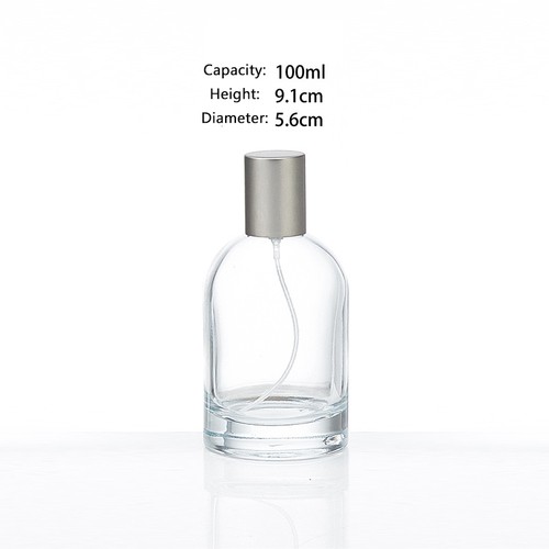 30 50 100ml Clear Glass Perfume Spray Bottle Dispenser Bottom Thickened UK - Picture 7 of 8