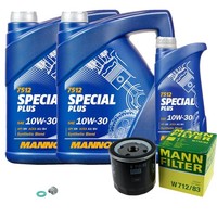 Inspektionspaket 11L Mannol Special Plus 10W-30 FüR Toyota Hilux Viii Pick-Up