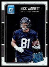 2016 Donruss Optic Nick Vannett Rookie Seattle Seahawks #188
