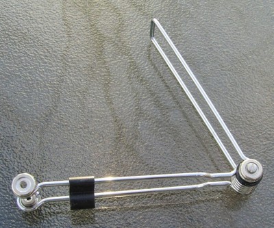 David Clark Headset Chrome Microphone BOOM BOOM ONLY Unused Part NOS Look Pilots