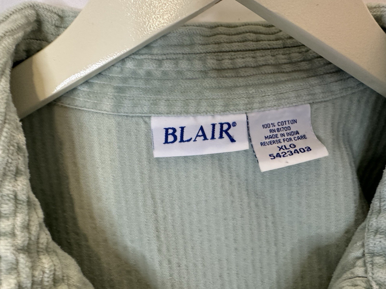 Women’s Extra Large, Button-Down/Shacket Light Gr… - image 5