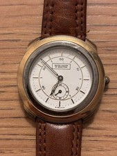 Orologio da polso Benetton con cinturino in pelle Bulova